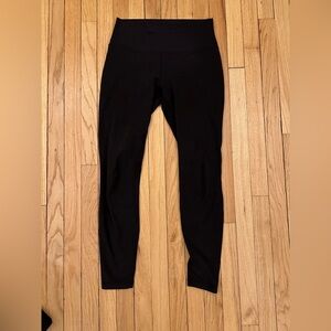 Lululemon Black Align Leggings 28” Size 8
